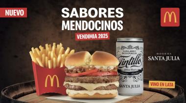 Único en el mundo: McDonald’s lanza un combo regional maridado con vino mendocino