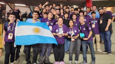 Premio en Brasil: un equipo de Mendoza fue distinguido como "el más prometedor" en robótica