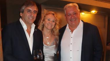 Enzo Francescoli presentó en Mendoza su vino homenaje ideado por el enólogo Mariano Di Paola