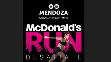 McDonald’s Run 2025: la emblemática carrera de mujeres llega a Mendoza por primera vez