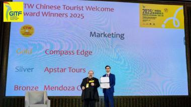 La Ciudad de Mendoza ganó un premio en China por su estrategia para atraer visitantes orientales