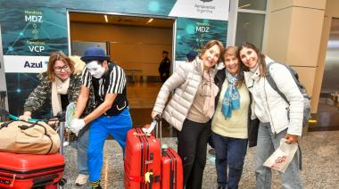 La aerolínea Azul inauguró la ruta inédita entre Campinas y Mendoza