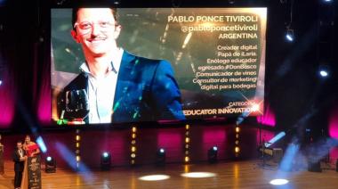 Reconocimiento internacional: un mendocino fue elegido en “Wine Influencers World Awards 2025"