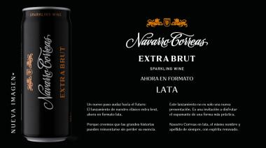 El espumante se reinventa: Navarro Correas presenta su Extra Brut en lata de 355 ml