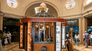 El café que ocupa sólo 10m2 y es la nueva atracción de la galería más emblemática de la Ciudad