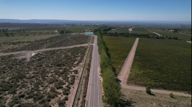 Clave para el enoturismo: inauguró una ruta estratégica entre viñedos en el Valle de Uco
