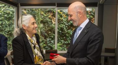 Aporte a la gastronomía italiana: Beatriz Barbera, nombrada Cavaliere dell’ Ordine della Stella d’ Italia