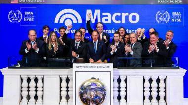 Banco Macro celebró sus 20 años en Wall Street: más de 6 millones de clientes y apuesta al futuro de Argentina