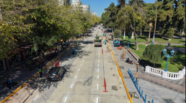 1800 colectivos por día: Ciudad habilitó la renovación de calle Patricias Mendocinas