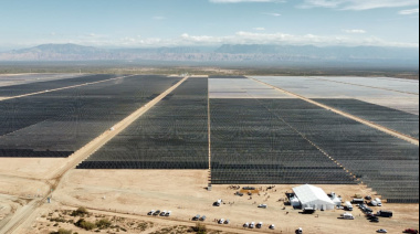 Mendoza inauguró "El Quemado", el parque solar con mayor capacidad instalada de la Argentina