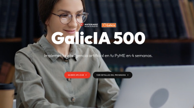 Galicia y Materiabiz capacitarán sin cargo a 2.000 empresas en el uso estratégico de IA