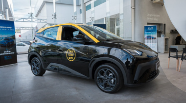 El taxi eléctrico debuta en Mendoza: autonomía extendida y 62% menos de gasto