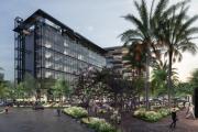 Oficinas corporativas premium y paseo comercial: avanza el Edificio Alvear en Vistapueblo Ciudad