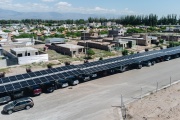 La empresa Solhé instaló el estacionamiento solar más grande de Mendoza