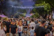 Carnaval, música y gastronomía en la Ciudad: la renovada calle Sarmiento convocó a miles de mendocinos
