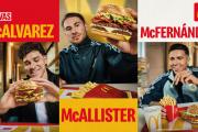 Las nuevas hamburguesas de McDonald's inspiradas en la Selección
