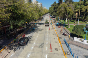 1800 colectivos por día: Ciudad habilitó la renovación de calle Patricias Mendocinas