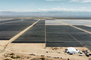 Mendoza inauguró "El Quemado", el parque solar con mayor capacidad instalada de la Argentina