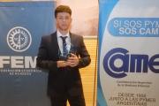 Gregorio Bajda, fundador de Valca, ganó el premio Joven Empresario Mendocino 2026