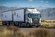 Los bitrenes debutan en Mendoza: así es la nueva tecnología que incorpora Transportes Andreu