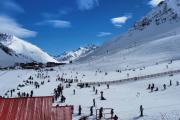 Propuesta inédita: Penitentes Park sorprende con una nueva pista de trineos en la cima de la montaña