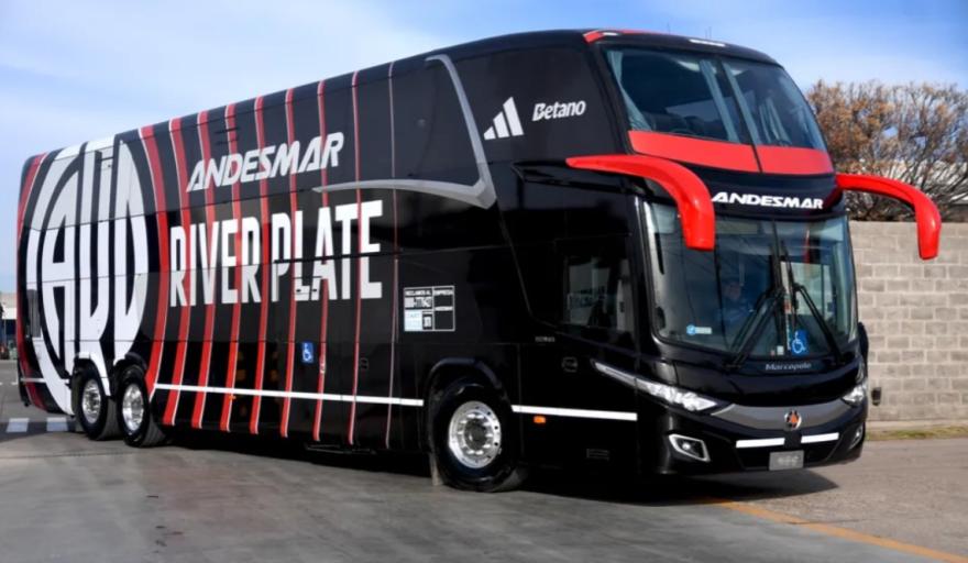 Una empresa de Mendoza se convirtió en el transporte oficial de River Plate 