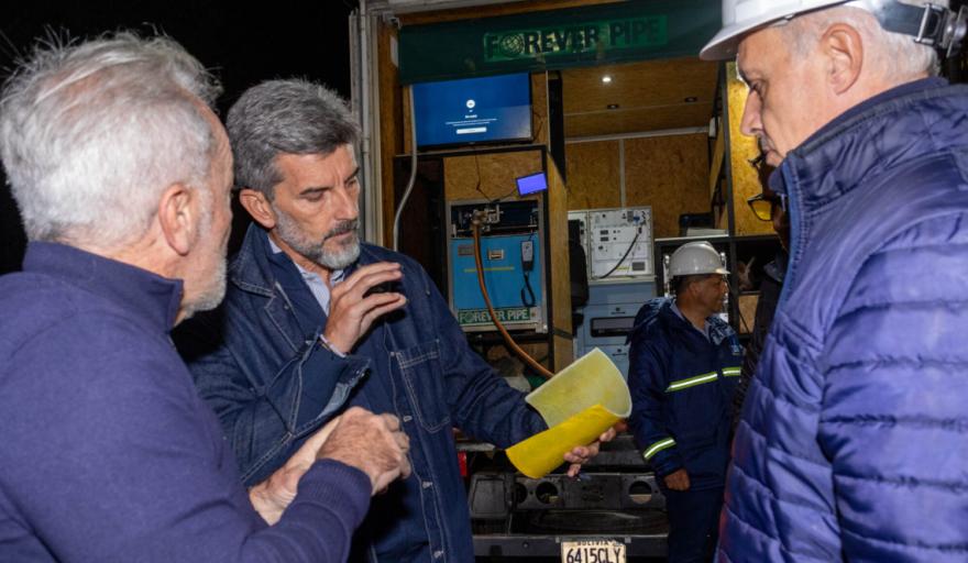 La Ciudad de Mendoza a la vanguardia: cómo son las obras cloacales "invisibles" que mejoran la vida cotidiana